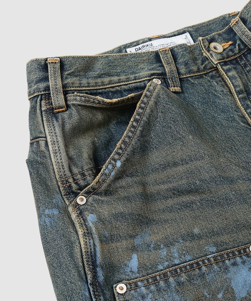 DAIRIKU（ダイリク）の「Paint Painter Denim Pants（デニムパンツ・メンズ・インディゴブルー・29(M)）」の7枚目の写真