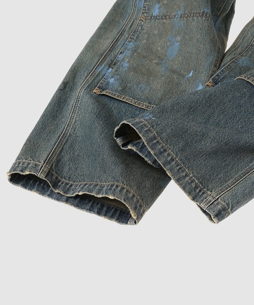 DAIRIKU（ダイリク）の「Paint Painter Denim Pants（デニムパンツ・メンズ・インディゴブルー・29(M)）」の8枚目の写真
