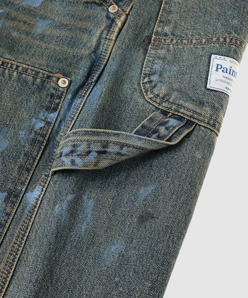 DAIRIKU（ダイリク）の「Paint Painter Denim Pants（デニムパンツ・メンズ・インディゴブルー・29(M)）」の10枚目の写真