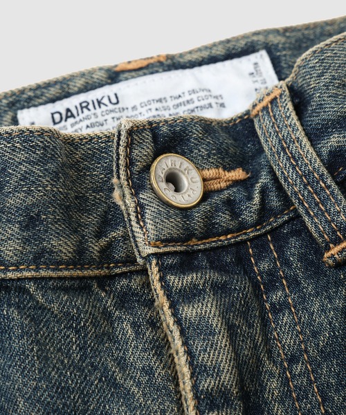 DAIRIKU（ダイリク）の「Paint Painter Denim Pants（デニムパンツ・メンズ・インディゴブルー・29(M)）」の6枚目の写真
