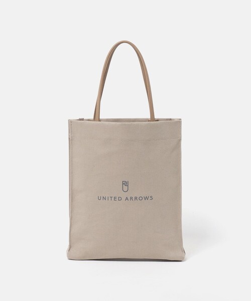 UNITED ARROWS(ユナイテッドアローズ)の「ロゴ トートバッグ THIN(トートバッグ・レディース・グレー系/オリーブ/ベージュ・FREE)」の2枚目の写真