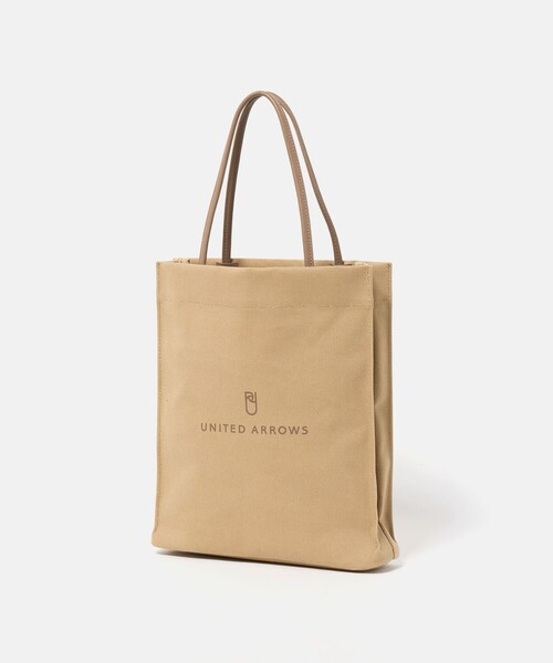 UNITED ARROWS(ユナイテッドアローズ)の「ロゴ トートバッグ THIN(トートバッグ・レディース・グレー系/オリーブ/ベージュ・FREE)」の6枚目の写真