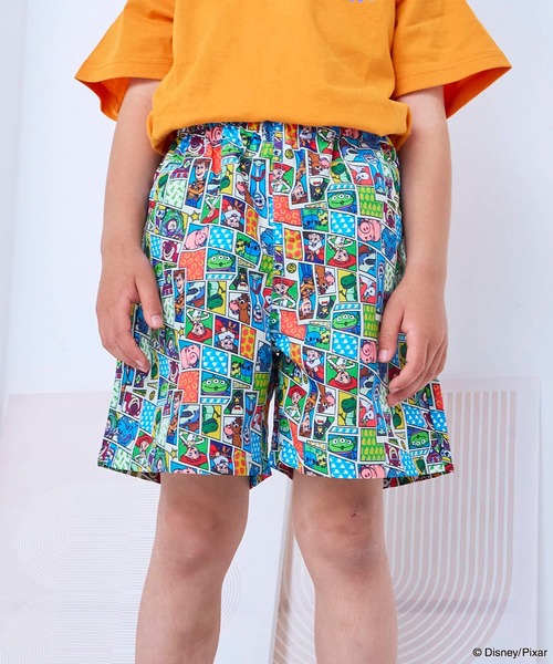 セール】【別注】ディズニー総柄プリントハーフパンツ（その他パンツ