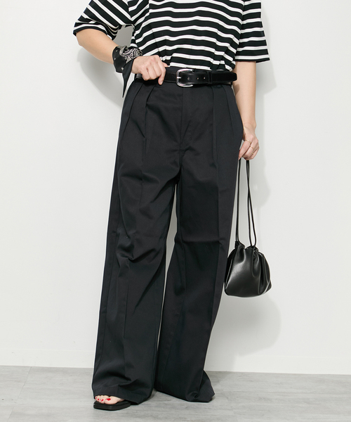 JANE SMITH*DICKIES*L'ESSAGE】別注 2タックBIGパンツ（その他パンツ