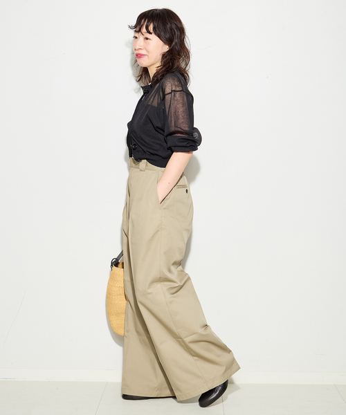 JANE SMITH*DICKIES*L'ESSAGE】別注 2タックBIGパンツ（その他パンツ