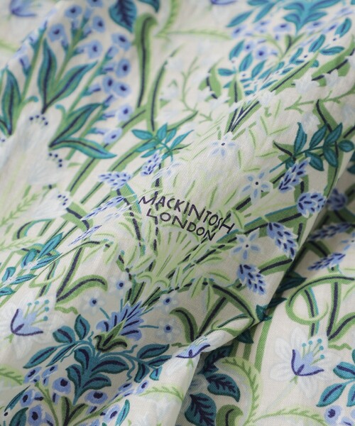 MACKINTOSH LONDON(マッキントッシュ ロンドン)の「ボタニカルウォールプリントスカート(スカート・レディース・ベージュ/ネイビー・36/38)」の13枚目の写真