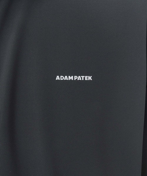 ADAM PATEK(アダムパテック)の「ADAMPATEK/ripple looose polo shirt/リップルルーズポロシャツ(ポロシャツ・メンズ・ブラック/グレー・1/2)」の11枚目の写真
