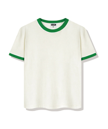 BASIC LABEL（ベーシックラベル）の「Parker Ringer Loose Fit Short-Sleeved T-Shirt 4 Color [BLSE_4001]（Tシャツ/カットソー）」