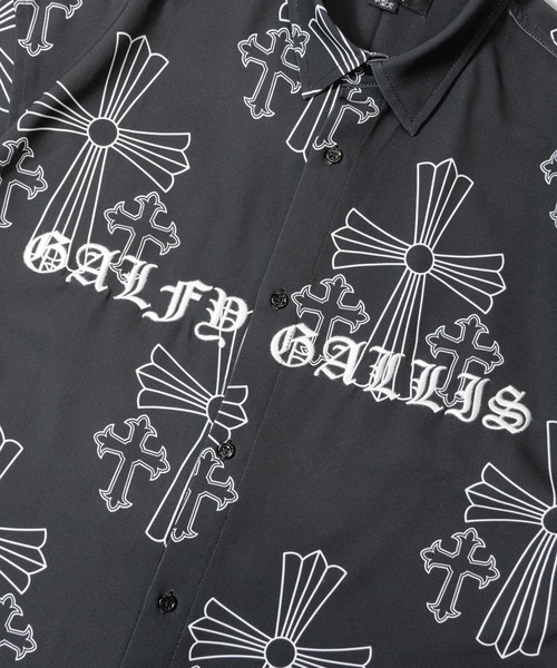 GALFY(ガルフィー)の「【別注】GA×GALFY-別注十字架わんわん柄シャツ(シャツ/ブラウス・メンズ・ホワイト/ブラック・L/XL)」の20枚目の写真