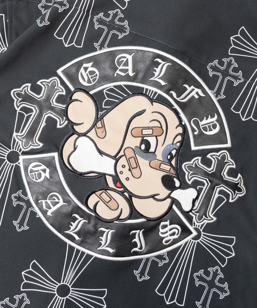 GALFY(ガルフィー)の「【別注】GA×GALFY-別注十字架わんわん柄シャツ(シャツ/ブラウス・メンズ・ホワイト/ブラック・L/XL)」の22枚目の写真