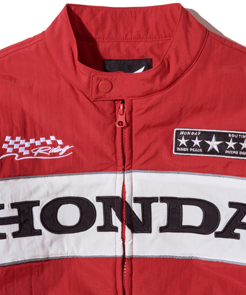 PHYPS MOTORCYCLE(フィップスモーターサイクル)の「Piping Motorcycle Blouson Jacket Red(ブルゾン・レディース・その他・SMALL/MEDIUM/LARGE/X-LARGE)」の20枚目の写真