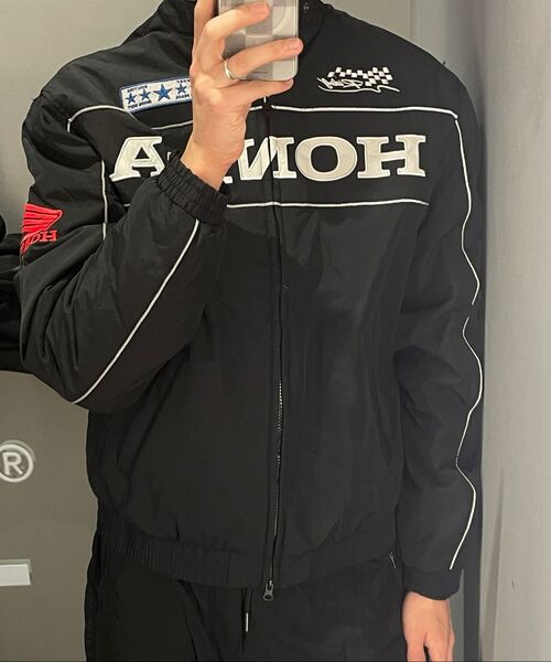 PHYPS MOTORCYCLE(フィップスモーターサイクル)の「Piping Motorcycle Blouson Jacket Red(ブルゾン・レディース・その他・SMALL/MEDIUM/LARGE/X-LARGE)」の12枚目の写真
