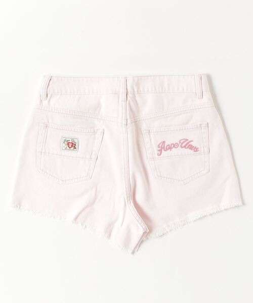 AAPE BY A BATHING APE(エーエイプバイアベイシングエイプ)の「AAPE DENIM SHORTS(デニムパンツ・レディース・ライトピンク・MEDIUM/SMALL/X-SMALL/XX-SMALL)」の6枚目の写真