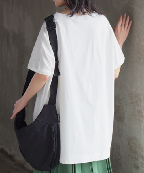 HUG.U(ハグユー)の「体感-3℃級 UVカット / 接触冷感 Tシャツ 「リリクール」(Tシャツ/カットソー・レディース・ブラック/ブルー/ホワイト・FREE)」の11枚目の写真