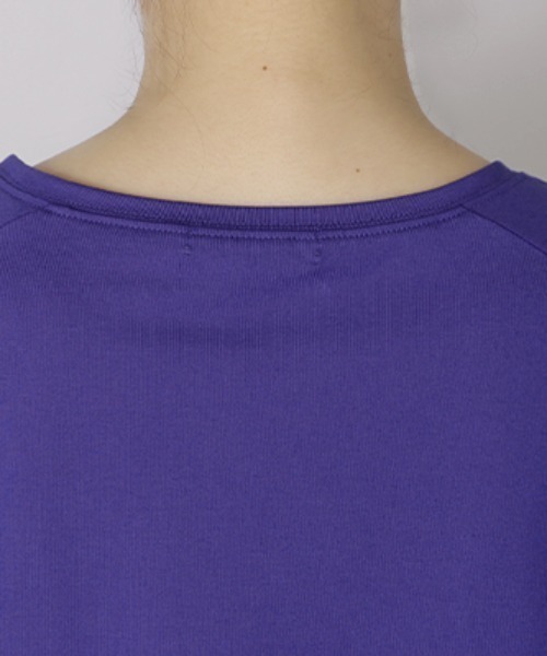 HUG.U(ハグユー)の「体感-3℃級 UVカット / 接触冷感 Tシャツ 「リリクール」(Tシャツ/カットソー・レディース・ブラック/ブルー/ホワイト・FREE)」の20枚目の写真
