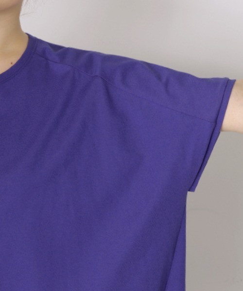 HUG.U(ハグユー)の「体感-3℃級 UVカット / 接触冷感 Tシャツ 「リリクール」(Tシャツ/カットソー・レディース・ブラック/ブルー/ホワイト・FREE)」の21枚目の写真
