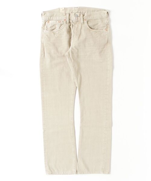 RRL(ダブル アール エル)の「スリム ブーツ クリーム セルビッジ ジーンズ(デニムパンツ・メンズ・ナチュラル・29/30/30/30/31/30/32/30/32/32/34/32)」の3枚目の写真