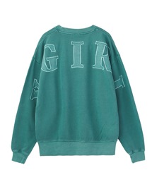 X-girl | FADED BIG PATCH CREWNECK SWEATSHIRT(スウェット)