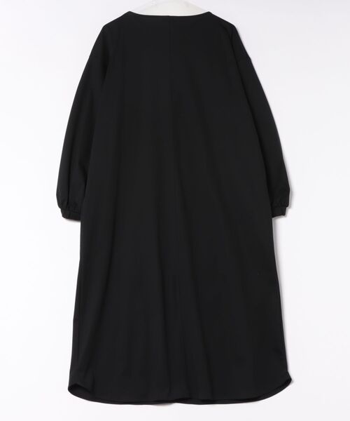 ZUCCa（ズッカ）の「TRICOT JERSEY（ワンピース・レディース・ブラック/ホワイト/ブラウン・M size）」の4枚目の写真