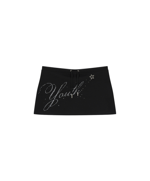 41PRAY（サイルプレイ）の「Youth Graphic Skirt / Black（スカート・レディース・ブラック・OS）」の2枚目の写真