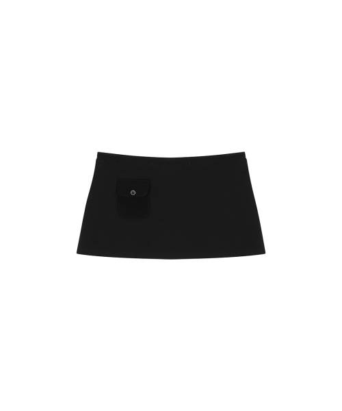 41PRAY（サイルプレイ）の「Youth Graphic Skirt / Black（スカート・レディース・ブラック・OS）」の3枚目の写真