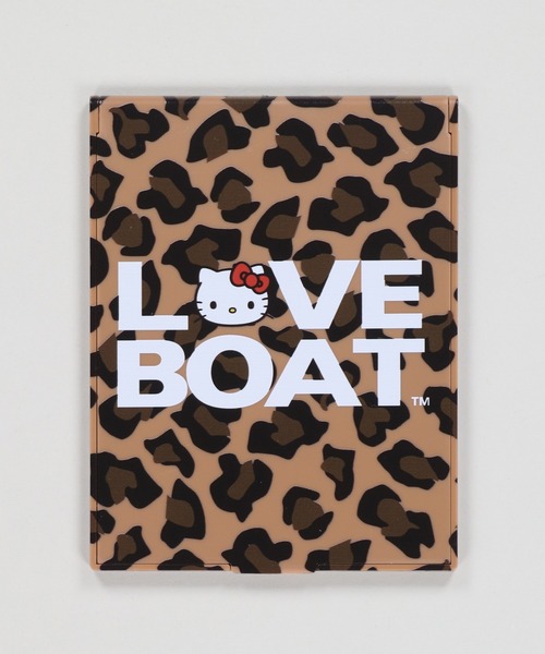 LOVE BOAT/ラブボート】ヒョウ柄ミラー/ハローキティ/平成ギャル（手鏡