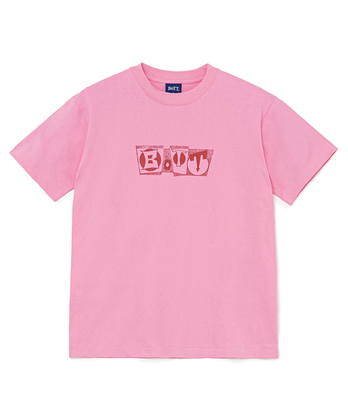 BOTT（ボット）の「BoTT / ボット NUT TEE（Tシャツ/カットソー・メンズ・ピンク/ブラック/カーキ・SMALL/MEDIUM/LARGE）」の2枚目の写真