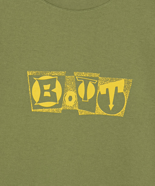 BOTT（ボット）の「BoTT / ボット NUT TEE（Tシャツ/カットソー・メンズ・ピンク/ブラック/カーキ・SMALL/MEDIUM/LARGE）」の5枚目の写真
