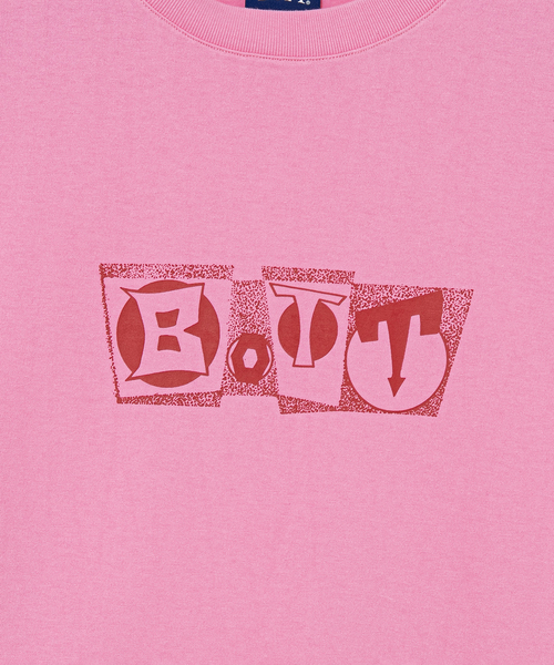 BOTT（ボット）の「BoTT / ボット NUT TEE（Tシャツ/カットソー・メンズ・ピンク/ブラック/カーキ・SMALL/MEDIUM/LARGE）」の6枚目の写真