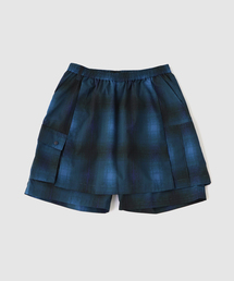 WHITE MOUNTAINEERING | White Mountaineering(ホワイトマウンテニアリング) OMBRE CHECK SKIRT PANTS(その他パンツ)