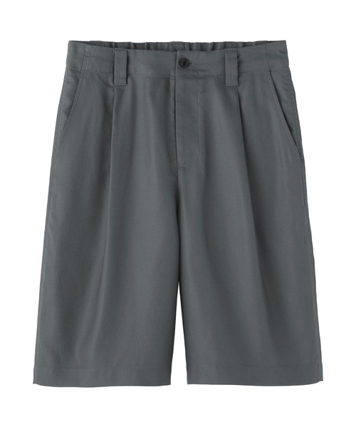 MUJI Labo(ムジラボ)の「〔MUJI Labo〕婦人 和紙混ドビー織り ショートパンツ(その他パンツ・レディース・チャコールグレー/ダークネイビー・S/M/L/XL)」の5枚目の写真