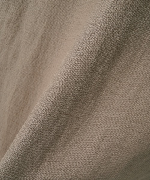 CITY TOKYO(シティトウキョウ)の「【CITY TOKYO/シティートーキョー】Linen cuba shirt(シャツ/ブラウス・メンズ・アイボリー/カーキ・2/1)」の15枚目の写真