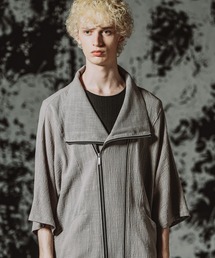 【NO ID.】Off Turtle W-ZIP 3WAY Blazer / オフタートル ダブルジップ 3ウェイ ブレザー