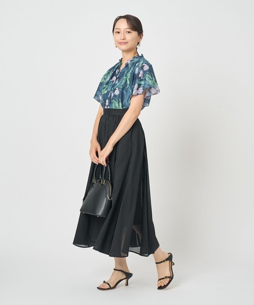 ANAYI(アナイ)の「シアースラブマチフレア スカート〈セットアップ対応商品〉(スカート・レディース・ブラック/ホワイト/ピンク・38/36)」の20枚目の写真