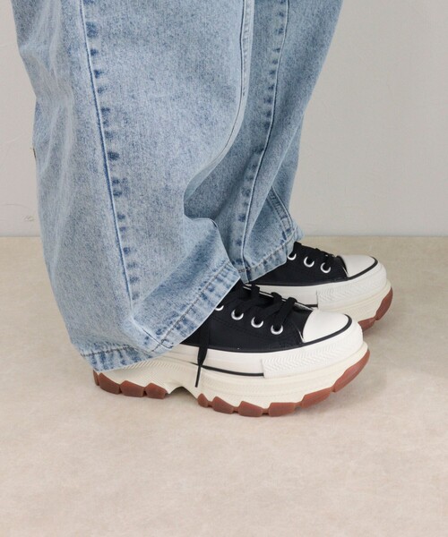 fredy emue(フレディエミュ)の「【CONVERSE/コンバース】オールスタートレックウエーブNL OX(スニーカー・レディース・ブラック・24.5/23.5)」の1枚目の写真