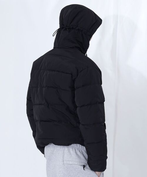 BEN DAVIS（ベンデイビス）の「【BEN DAVIS（ベンデイビス）】BD HOODED PUFFER JACKET / パデッド ジャケット 中綿 軽量アウター 保温 オーバーサイズ ストリート ユニセックス（ダウンジャケット/コート・メンズ・その他1/ダークネイビー/ブラック/スカイブルー・LARGE/MEDIUM/X-LARGE）」の7枚目の写真