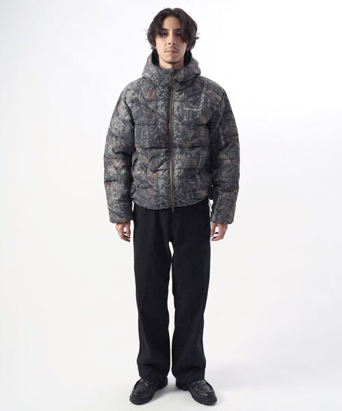 BEN DAVIS（ベンデイビス）の「【BEN DAVIS（ベンデイビス）】BD HOODED PUFFER JACKET / パデッド ジャケット 中綿 軽量アウター 保温 オーバーサイズ ストリート ユニセックス（ダウンジャケット/コート・メンズ・その他1/ダークネイビー/ブラック/スカイブルー・LARGE/MEDIUM/X-LARGE）」の15枚目の写真