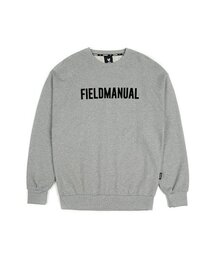 FIELDMANUAL（フィールドマニュアル）の「フロックロゴスウェットシャツグレー（スウェット）」