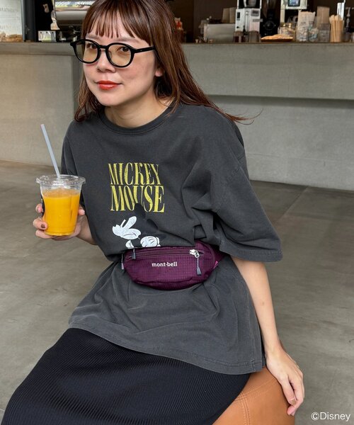 DISCOAT(ディスコート)の「【Enlude】DisneyロゴグラフィックTシャツ《ユニセックス》(Tシャツ/カットソー・レディース・ブラック/チャコールグレー/オフホワイト・MEDIUM/LARGE)」の15枚目の写真