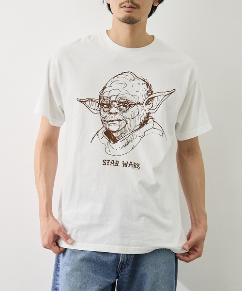 F-LAGSTUF-F(フラグスタフ)の「【F-LAGSTUF-F/フラッグスタッフ】Yoda TEE(Tシャツ/カットソー・メンズ・ホワイト・M/L)」の3枚目の写真