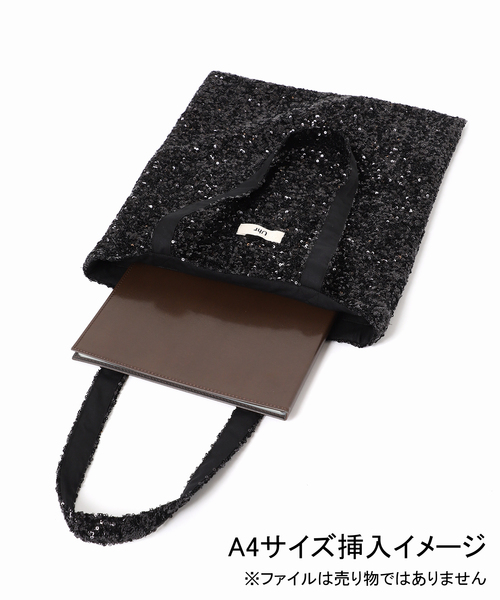 Uhr(ウーア)の「《追加》Uhr/ウーア Friendship Projects Spangle Tote Bag トートバッグ(トートバッグ・レディース・シルバー/ブラック・FREE)」の15枚目の写真