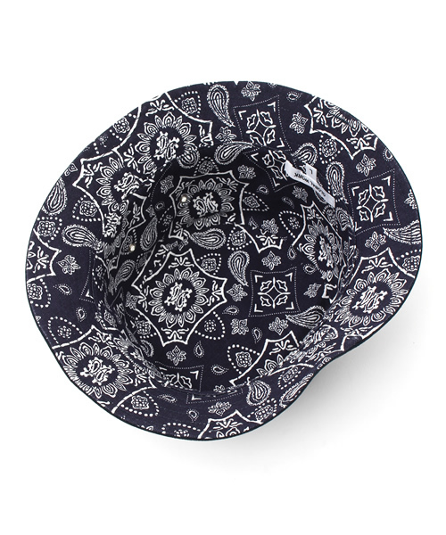 GLOBAL WORK（グローバルワーク）の「キッズ【UVカット】リバーシブルバケットＨＡＴ/708534（ハット・キッズ・ネイビー/ライトベージュ/ライトブルー・MEDIUM/LARGE）」の5枚目の写真