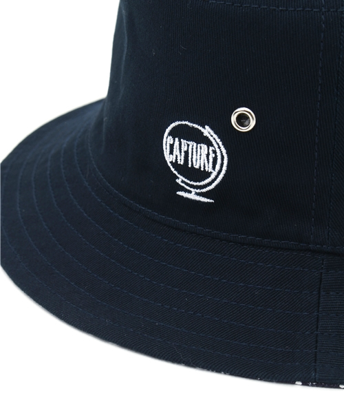 GLOBAL WORK（グローバルワーク）の「キッズ【UVカット】リバーシブルバケットＨＡＴ/708534（ハット・キッズ・ネイビー/ライトベージュ/ライトブルー・MEDIUM/LARGE）」の7枚目の写真