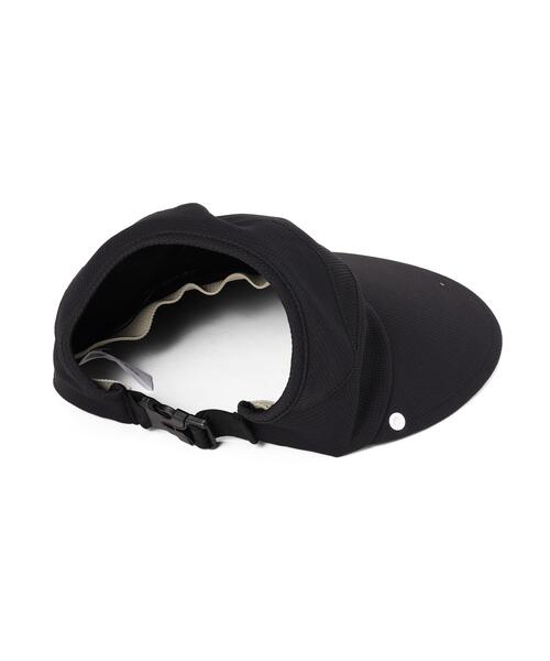 Jack Bunny!!(ジャックバニー)の「【Jack Bunny!!】冷感UVフェイスカバー付きキャップ (UNISEX)(キャップ・レディース・ブラック/ホワイト・FREE)」の4枚目の写真