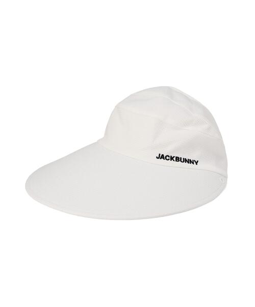Jack Bunny!!(ジャックバニー)の「【Jack Bunny!!】冷感UVフェイスカバー付きキャップ (UNISEX)(キャップ・レディース・ブラック/ホワイト・FREE)」の7枚目の写真