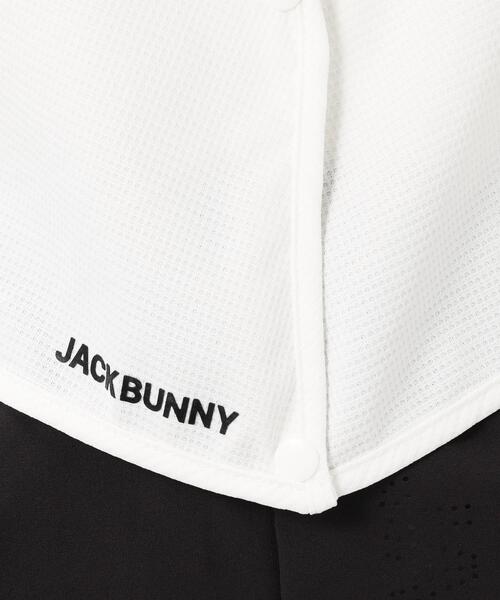 Jack Bunny!!(ジャックバニー)の「【Jack Bunny!!】冷感UVフェイスカバー付きキャップ (UNISEX)(キャップ・レディース・ブラック/ホワイト・FREE)」の18枚目の写真