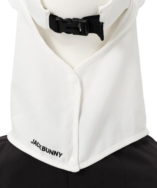 Jack Bunny!!(ジャックバニー)の「【Jack Bunny!!】冷感UVフェイスカバー付きキャップ (UNISEX)(キャップ・レディース・ブラック/ホワイト・FREE)」の19枚目の写真