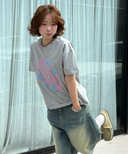 Molly Star half T‑shirts GREY