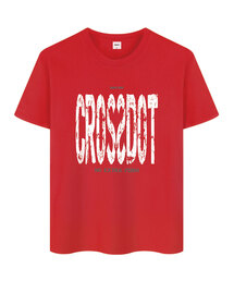 CROSSDOT（クロスドット）の「タイポグラフィック 半袖Tシャツ 10カラー [CRSE_9103]（Tシャツ/カットソー）」