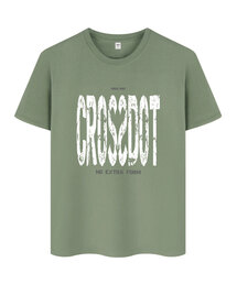 CROSSDOT（クロスドット）の「タイポグラフィック 半袖Tシャツ 10カラー [CRSE_9103]（Tシャツ/カットソー）」